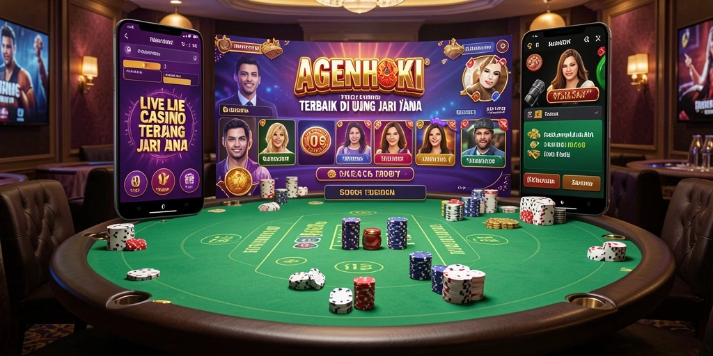 Tampilan gameplay AGENHOKI yang menegangkan dan interaktif.