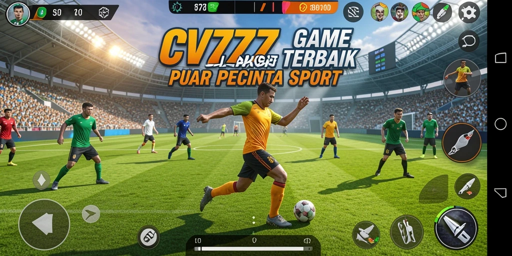 Tampilan gameplay <strong>CV777</strong> yang seru dengan berbagai cabang olahraga.