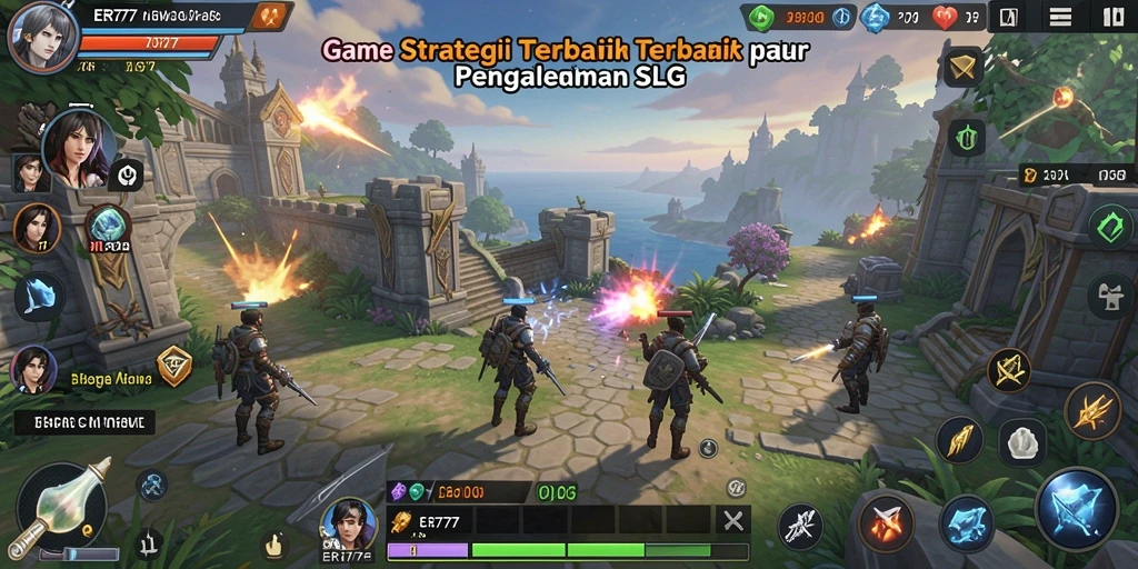 Tampilan menakjubkan dari gameplay SLG yang penuh strategi
