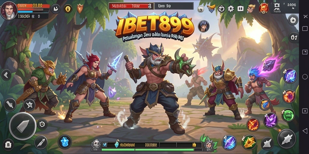 Tampilan gameplay mendebarkan dalam <strong>IBET899</strong> yang penuh aksi RPG.