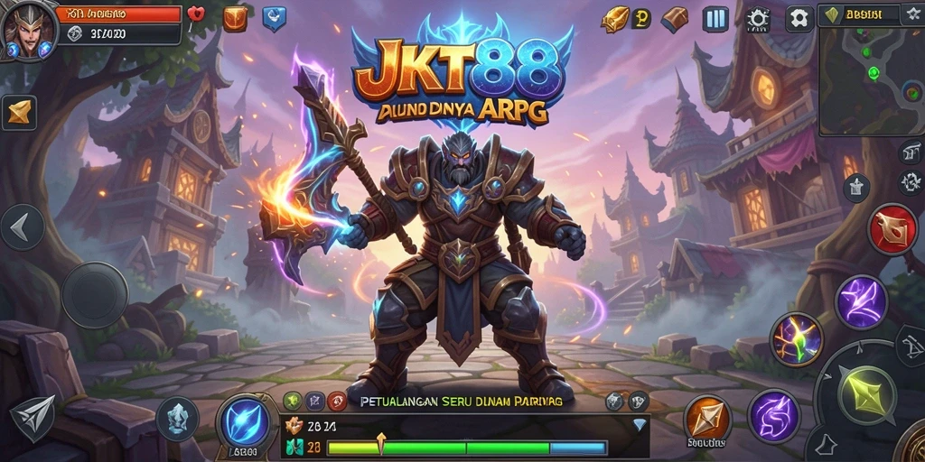 Tampilan epic dari gameplay JKT88 yang penuh aksi.
