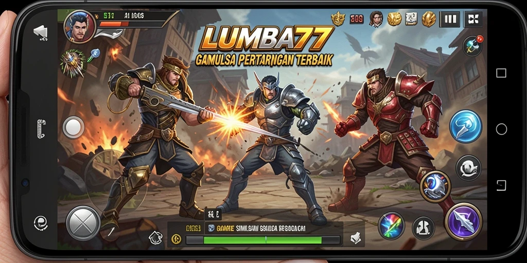 Tampilan seru dari gameplay LUMBA77 yang penuh aksi.