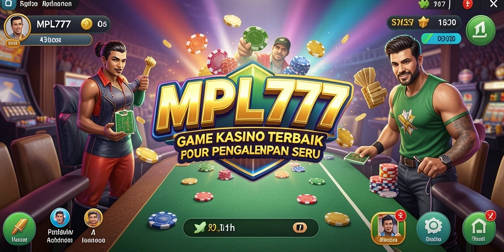 Gameplay seru MPL777 yang menawarkan berbagai permainan kasino.