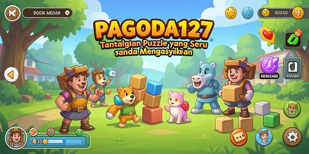 Gameplay menantang dari PAGODA127 yang seru dan menyenangkan.