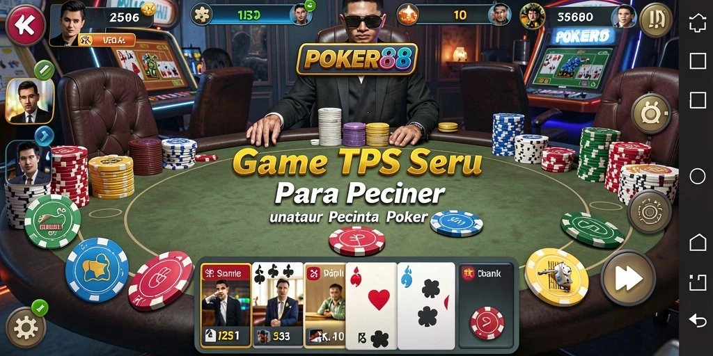 Tangkapan layar gameplay POKER88 yang menampilkan aksi mendebarkan.