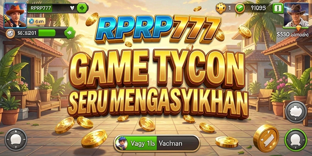 Tampilan dinamis dan menarik dari gameplay RPRP777 di dalam kategori Tycoon.