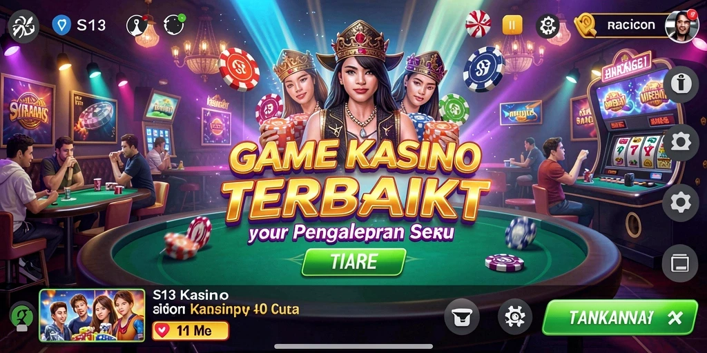 Tampilan gameplay S13 yang memikat dan menarik bagi pemain Kasino.